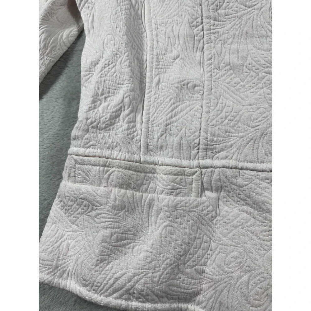 Christopher & Banks Women's Pleated Blazer Jacket Size S Button Front